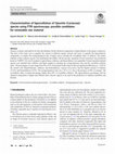 Characterization of lignocellulose of Opuntia (Cactaceae) species using FTIR spectroscopy: possible candidates for renewable raw material Cover Page