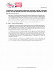 Designing an Undergraduate Engineering Mentoring Program to Enhance Gender Diversity through Application of Lean Six Sigma Methods and Tools Cover Page