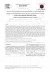 Analysis of the fundamental removal geometry in electrochemical profile turning with continuous electrolytic free jet Cover Page