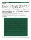 Success and failures in the inoculation of five introduced trees in Chile with Tuber magnatum Pico: First advances for the domestication of the white truffle in South America Cover Page