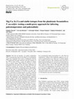 Mg∕Ca, Sr∕Ca and stable isotopes from the planktonic foraminifera T. sacculifer: testing a multi-proxy approach for inferring paleotemperature and paleosalinity Cover Page