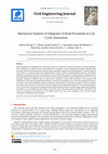 Mechanical Analysis of Subgrades of Road Pavements in Life Cycle Assessment Cover Page