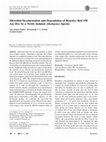 Microbial Decolorization and Degradation of Reactive Red 198 Azo Dye by a Newly Isolated Alkaligenes Species Cover Page