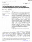 Reckoning flood frequency and susceptibility area in the lower Brahmaputra floodplain using geospatial and hydrological approach Cover Page