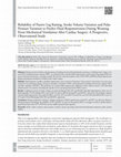 Reliability of Passive Leg Raising, Stroke Volume Variation and Pulse Pressure Variation to Predict Fluid Responsiveness During Weaning From Mechanical Ventilation After Cardiac Surgery: A Prospective, Observational Study Cover Page