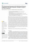 Two-Dimensional Nanomaterial (2D-NMs)-Based Polymeric Composite for Oil–Water Separation: Strategies to Improve Oil–Water Separation Cover Page