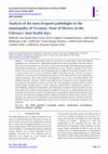 Analysis of the most frequent pathologies in the municipality of Tecámac, State of Mexico, in the February-June health days Cover Page