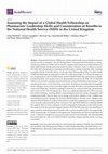 Assessing the Impact of a Global Health Fellowship on Pharmacists’ Leadership Skills and Consideration of Benefits to the National Health Service (NHS) in the United Kingdom Cover Page