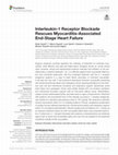 Interleukin-1 Receptor Blockade Rescues Myocarditis-Associated End-Stage Heart Failure Cover Page