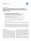 Analysis of Medical Opinions about the Nonrealization of Autopsies in a Mexican Hospital Using Association Rules and Bayesian Networks Cover Page