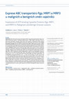 Expression of ATP-binding Cassette Proteins Pgp, MRP1, and MRP3 in Malignant and Benign Ovarian Lesions Cover Page