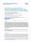 Halo Orbits around Sun-Earth L1 in Photogravitational Restricted Three-Body Problem with Oblateness of Smaller Primary Cover Page