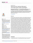 Electrochromic selective filtering of chronodisruptive visible wavelengths Cover Page