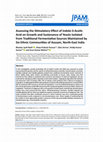 Assessing the Stimulatory Effect of Indole-3-Acetic Acid on Growth and Sustenance of Yeasts Isolated from Traditional Fermentative Sources Maintained by Six Ethnic Communities of Asssam, North-East India Cover Page