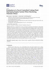 Evaluation of a Novel Controlled Cutting Fluid Impinging Supply System When Machining Titanium Alloys Cover Page