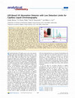 LED-Based UV Absorption Detector with Low Detection Limits for Capillary Liquid Chromatography Cover Page