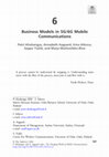 Business Models in 5G/6G Mobile Communications Cover Page