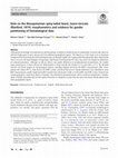 Note on the Mesopotamian spiny-tailed lizard, Saara loricata (Blanford, 1874): morphometrics and evidence for gender partitioning of hematological data Cover Page