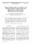 Tissue retraction in the scleractinian coral Coelosehs mayeri, its effect upon coral pigmentation, and preliminary implications for heat balance Cover Page