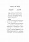 Research paper thumbnail of Verification of Timed Algorithms: Gurevich Abstract State Machines versus First Order Timed Logic