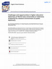 Challenges and opportunities in higher education diplomacy of World Class Universities in Indonesia: analysing the network environment of public diplomacy Cover Page