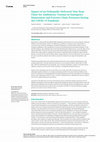 Research paper thumbnail of Impact of an Orthopedic-Delivered ‘One-Stop’ Clinic for Ambulatory Trauma on Emergency Department and Fracture Clinic Pressures During the COVID-19 Pandemic