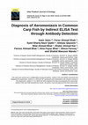 Research paper thumbnail of Diagnosis of Aeromoniasis in Common Carp Fish by Indirect ELISA Test through Antibody Detection