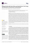 Rammed Earth with Straw Fibers and Earth Mortar: Mix Design and Mechanical Characteristics Determination Cover Page