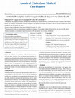 Research paper thumbnail of Antibiotic Prescription and Consumption in Brazil: Impact in the Global Health