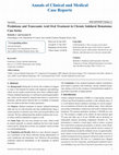 Research paper thumbnail of Prednisone and Tranexamic Acid Oral Treatment in Chronic Subdural Hematoma: Case Series