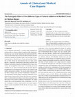 Research paper thumbnail of The Synergistic Effect of Two Different Types of Natural Additives on Bacillus Cereus in Chicken Burger