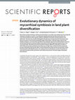 Research paper thumbnail of Evolutionary dynamics of mycorrhizal symbiosis in land plant diversification - supplement