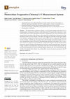 Photovoltaic Evaporative Chimney I–V Measurement System Cover Page