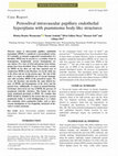 Petroclival intravascular papillary endothelial hyperplasia with psammoma body‐like structures Cover Page