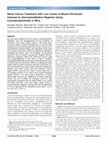 Renal Cancer Treatment with Low Levels of Mixed Chimerism Induced by Nonmyeloablative Regimen Using Cyclophosphamide in Mice Cover Page