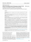 Impact Of Vulvovaginal Atrophy Of Menopause In Spanish Women: Prevalence And Symptoms According To The EVES Study Cover Page