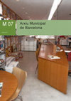 Arxiu Municipal de Barcelona. 2008. Memòria 2007 | Ajuntament de Barcelona Cover Page