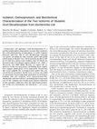 Isolation, Overexpression, and Biochemical Characterization of the Two Isoforms of Glutamic Acid Decarboxylase fromEscherichia coli Cover Page