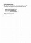 s response to reviews Title : Tuberculosis patients ' reasons for , and suggestions to address , non-uptake of HIV testing : a cross-sectional study in the Free State Province , South Africa Cover Page