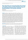 New Algorithm for Computing Step Percentage of Compound Muscle Action Potential Scan in Modeling Motor Unit Number Estimate Cover Page