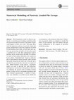 Research paper thumbnail of Numerical Modelling of Passively Loaded Pile Groups