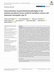 Characterization of gastrointestinal pathologies in the dystonia musculorum mouse model for hereditary sensory and autonomic neuropathy type VI Cover Page