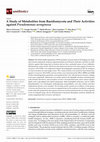 A Study of Metabolites from Basidiomycota and Their Activities against Pseudomonas aeruginosa Cover Page