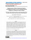 Implementation of Robust Optimization Model to Controlling the Inventory Costs of Consumable Medical Equipment at Malahayati Islamic Hospital Cover Page