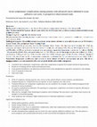 Acute symptomatic complications among patients with advanced cancer admitted to acute palliative care units: A prospective observational study Cover Page