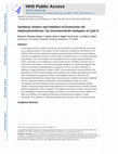 Synthesis, kinetics and inhibition of Escherichia coli Heptosyltransferase I by monosaccharide analogues of Lipid A Cover Page