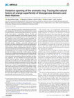 Oxidative opening of the aromatic ring: Tracing the natural history of a large superfamily of dioxygenase domains and their relatives Cover Page