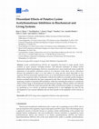 Discordant Effects of Putative Lysine Acetyltransferase Inhibitors in Biochemical and Living Systems Cover Page