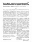 Phenotypic, Molecular, and Pathological Characterization of Colletotrichum acutatum Associated with Andean Lupine and Tamarillo in the Ecuadorian Andes Cover Page