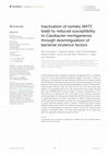 Inactivation of tomato WAT1 leads to reduced susceptibility to Clavibacter michiganensis through downregulation of bacterial virulence factors Cover Page